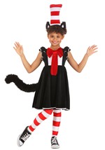 Kid's Cat in the Hat Costume Dress Alt 6