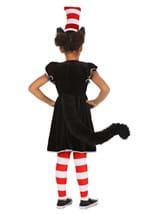 Girls Dr Seuss Cat in the Hat Costume Dress Alt 3