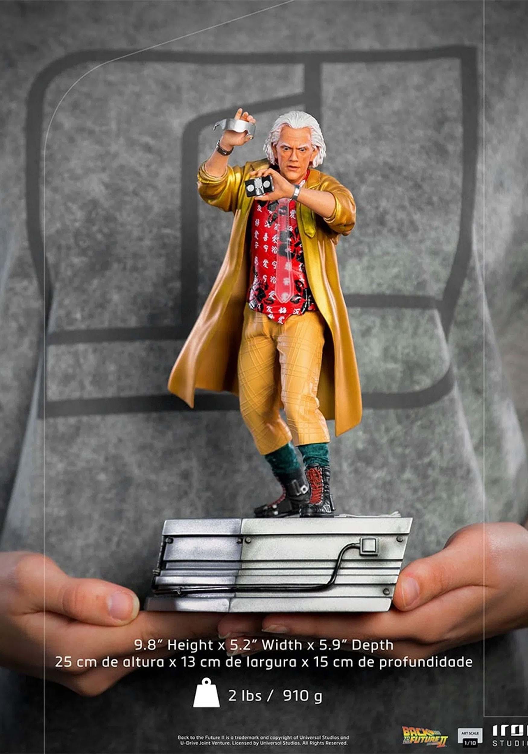 1/10 Art Scale Back To The Future II Doc Brown Statue