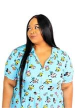 Cakeworthy Ladies Mickey And Friends Button Up Dress Alt 2