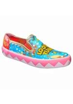 Irregular Choice Looney Friends Blue Purple Shoe