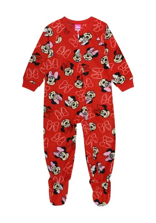 Toddler Girls Minnie AOP Blanket Sleeper