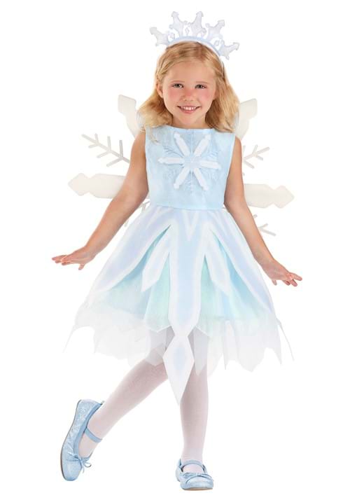 Shimmering Snowflake Girls Toddler Costume Dress