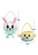 Chicken and Bunny Basket 2 Pack Set alt 2