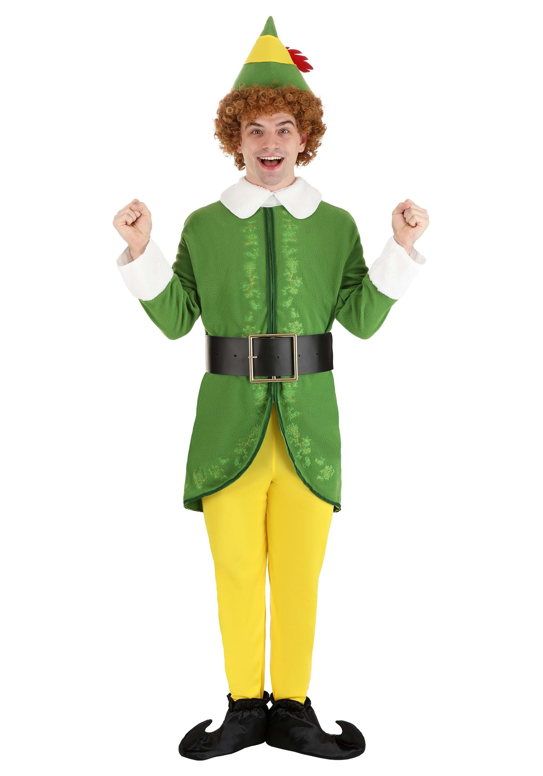 Adult Buddy The Elf Costume , Movie Costumes