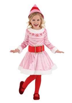 Girl's Elf Toddler Jovie Costume Main
