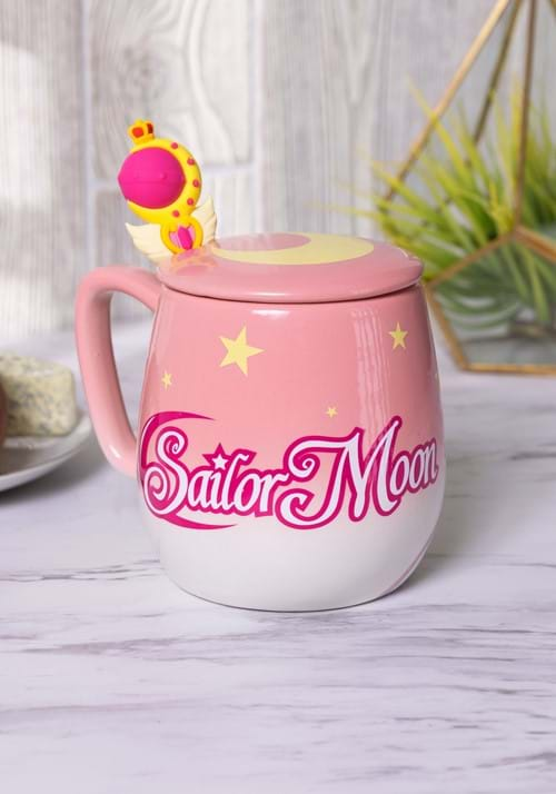 Sailor Moon 16oz Ombre Mug with Molded Spoon