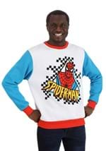 CAKEWORTHY UNISEX SPIDER-MAN COLOR BLOCK SWEATER Alt 4