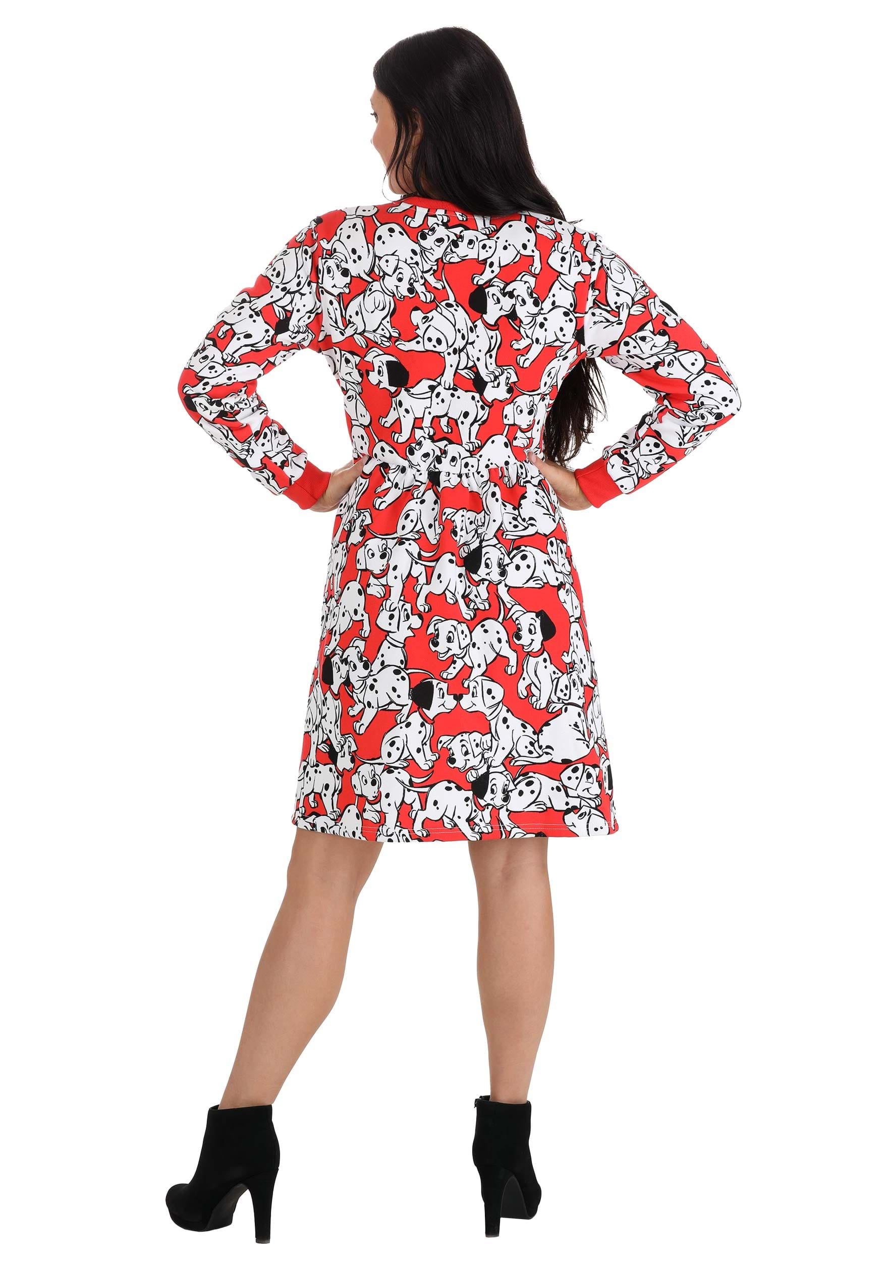 Cakeworthy Women's 101 Dalmatians Sweater Dress