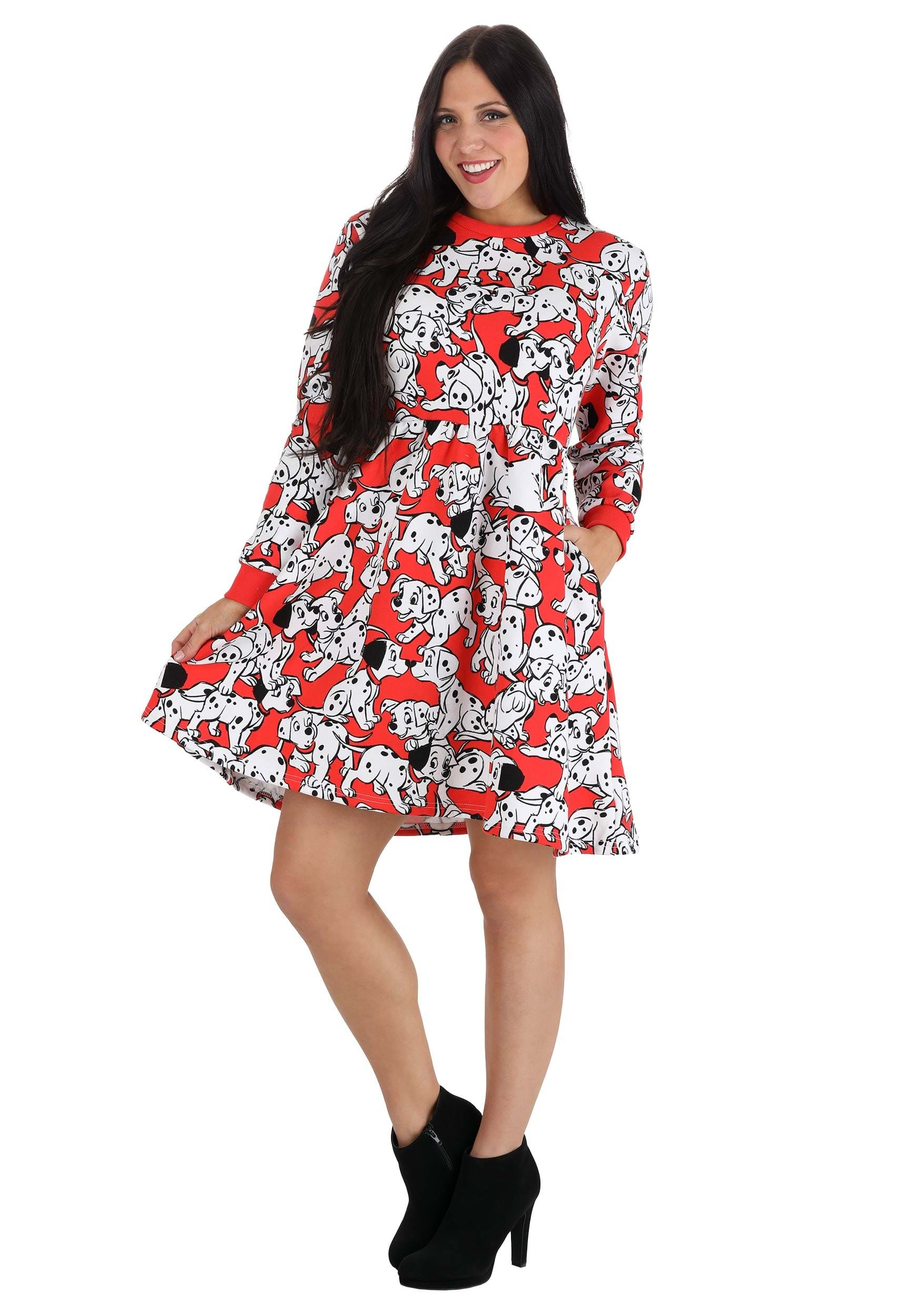 Cakeworthy 101 Dalmatians Sweater Dress , Women's Apparel