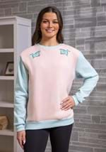 UNISEX CINDERELLA PINK DRESS SWEATER Alt 2