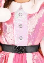 Pink Santa Claus Costume for Girls Alt 3