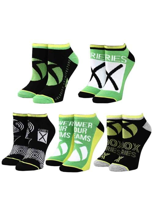 Xbox 5 Pack Ankle Socks