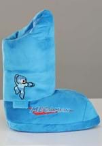 Mega Man Costume Slippers Adult Alt 2