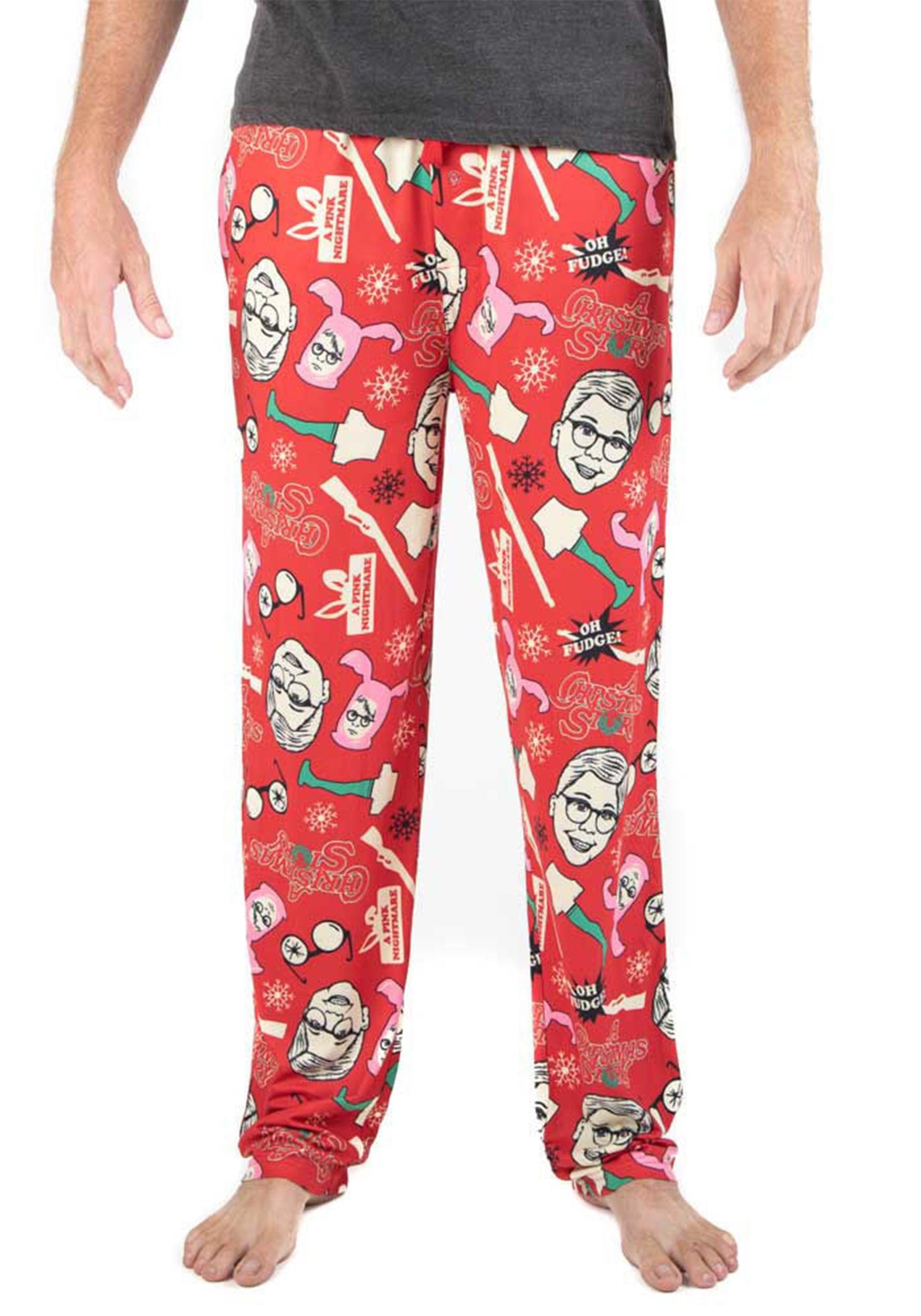 Christmas Story All Over Print Sleep Pants , Movie Themed Apparel