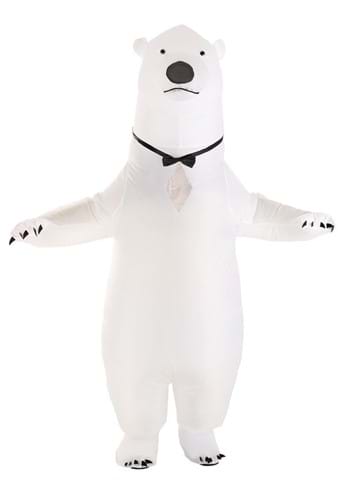 Adult Polar Bear Inflatable Costume