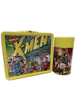 Tin Titans X Men Lunchbox and Drink Container