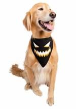 Glow in the Dark Jack O Lantern Pet Dog Bandana Alt 1