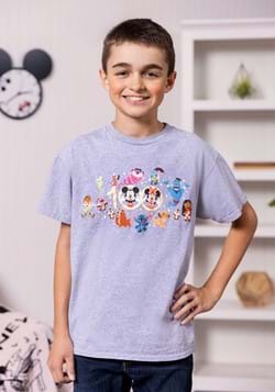 Kids Disney 100th Anniversary Chibi Friends Shirt