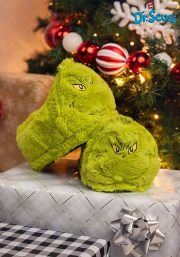 Kids Dr Seuss The Grinch Slippers