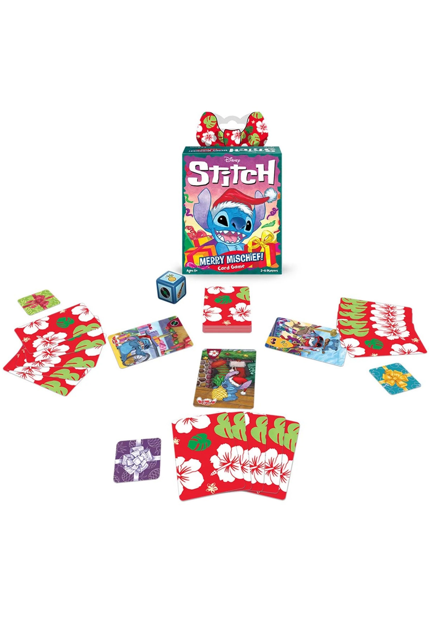 Disney Lilo & Stitch Holiday Card Game | Disney Gifts