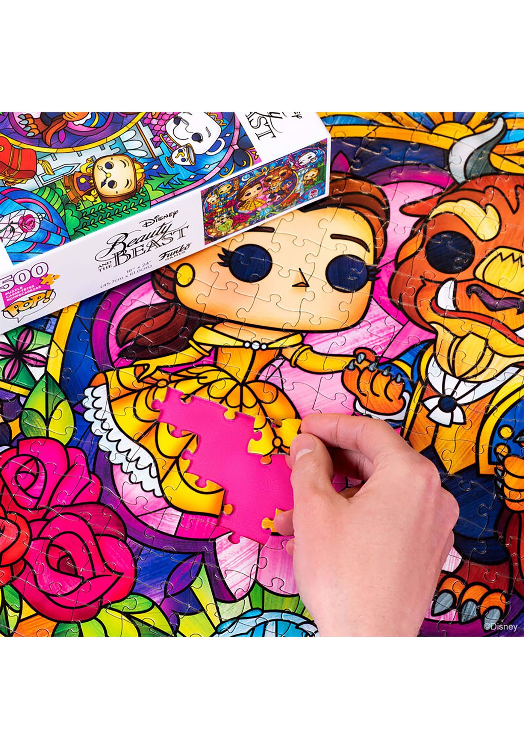 Funko POP! Disney Beauty And The Beast 500 Piece Puzzle