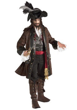 Mens Authentic Caribbean Pirate Costume