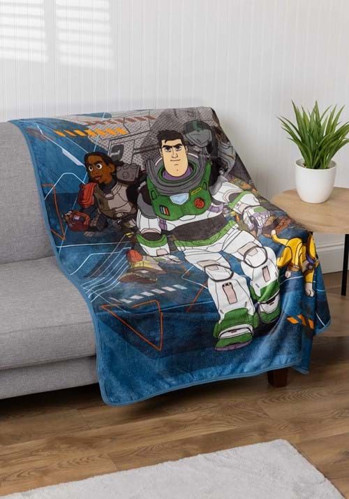 Lightyear Space Team Silk Touch Throw Blanket