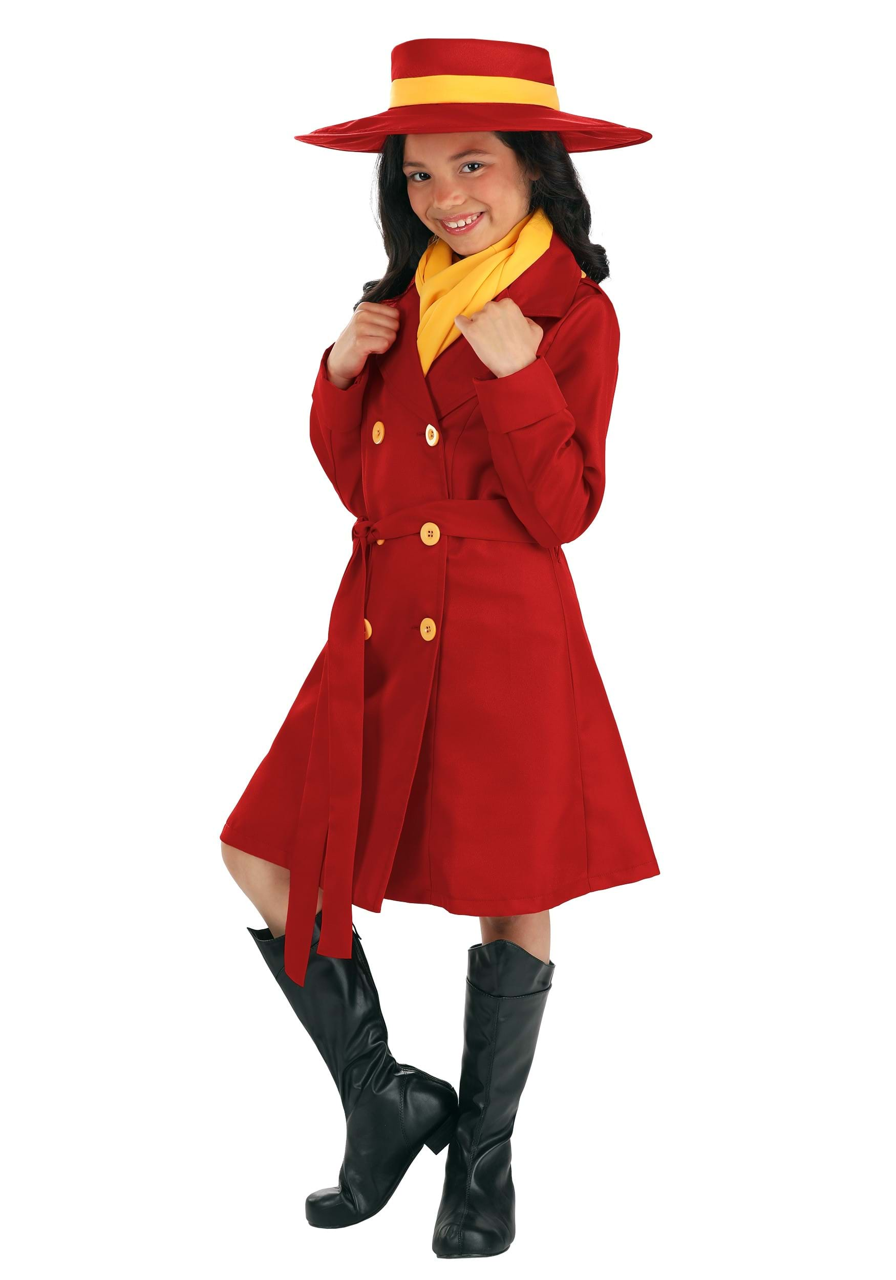 Child Carmen Sandiego Costume , TV Show Halloween Costumes