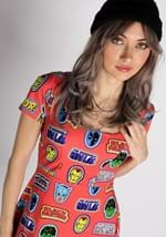 Ladies' Avengers Comic Skater Dress Alt 2