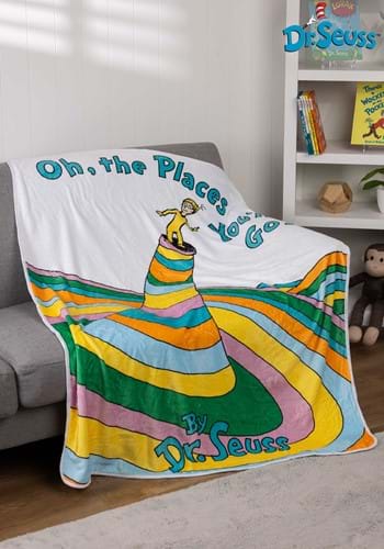 Oh The Places Youll Go 60x48 Throw Blanket