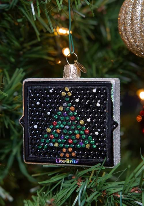 Lite Brite Ornament