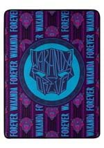 Black Panther Wakanda Forever Throw Blanket Alt 5