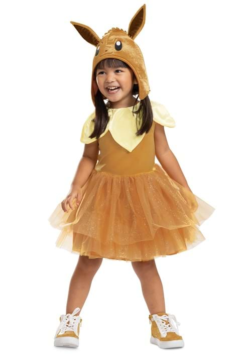 Pokemon Eevee Dress Costume for Toddlers