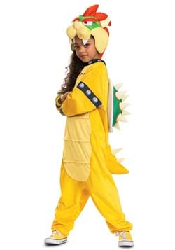 Super Mario Bros Child Bowser Hooded Jumpsuit Alt 2