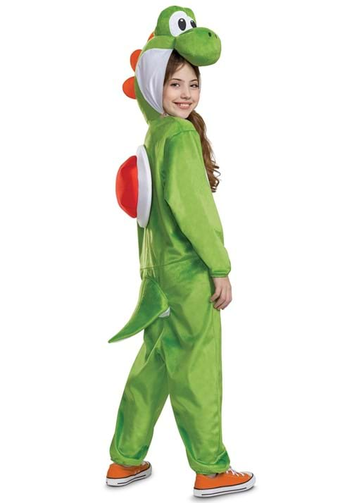 Kid's Super Mario Bros Yoshi Hooded Jumpsuit Onesie