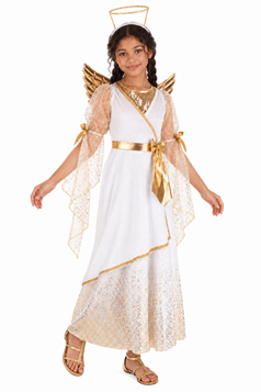 Golden Angel Girl's Costume upd