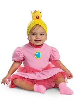 Infant Super Mario Bros Posh Princess Peach Costume