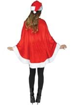 Adult Santa Plush Poncho Alt 1