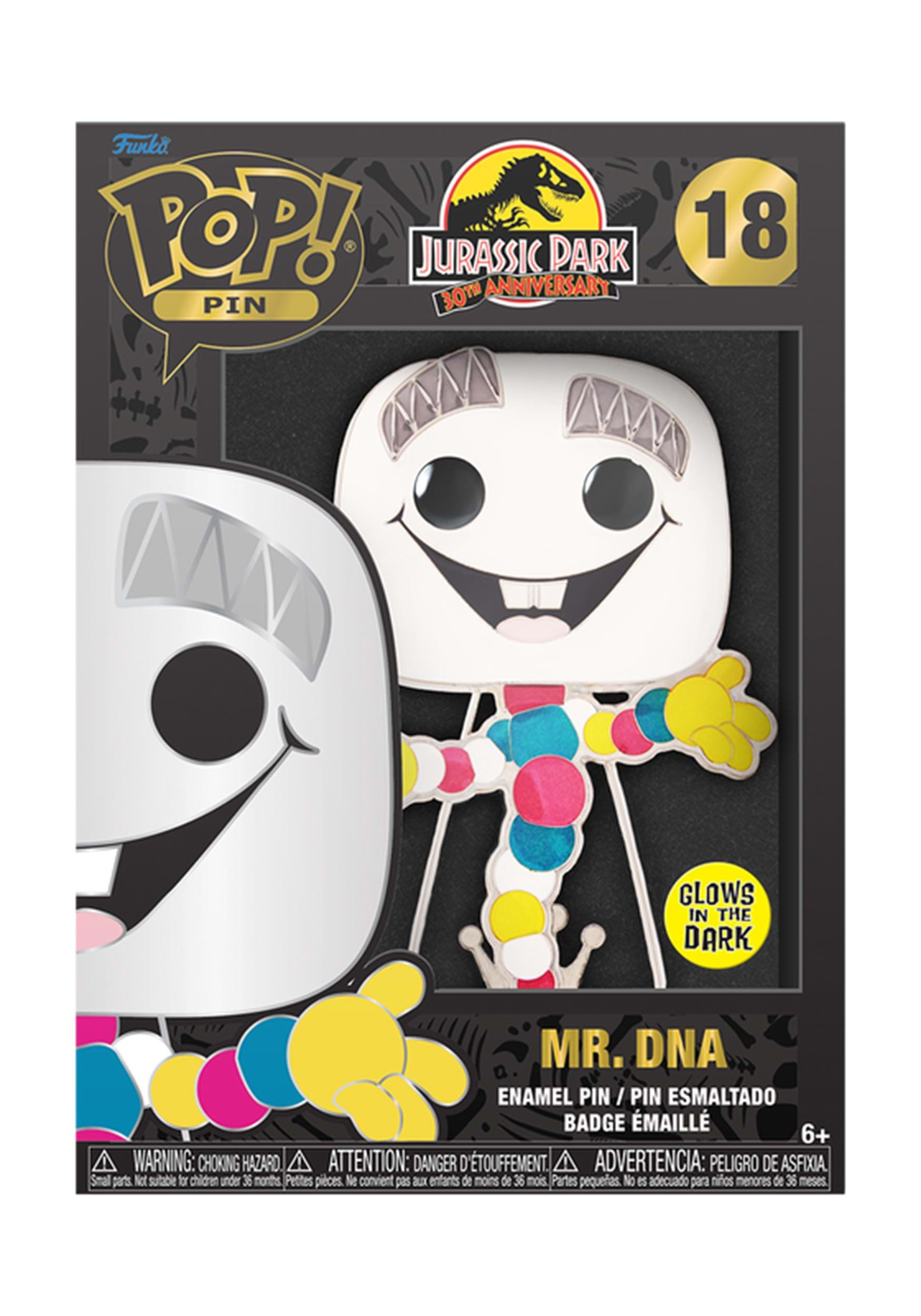 Funko POP! Movies Pin: Mr. DNA - Jurassic Park