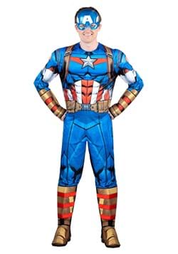 Adult Captain America Qualux Costume