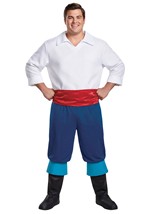 Little Mermaid Adult Plus Size Prince Eric Deluxe  Alt 2