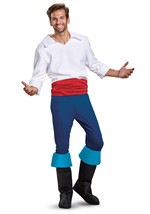 Little Mermaid Adult Plus Size Prince Eric Deluxe  Alt 9
