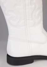 Adult White Cowboy Boots Alt 9