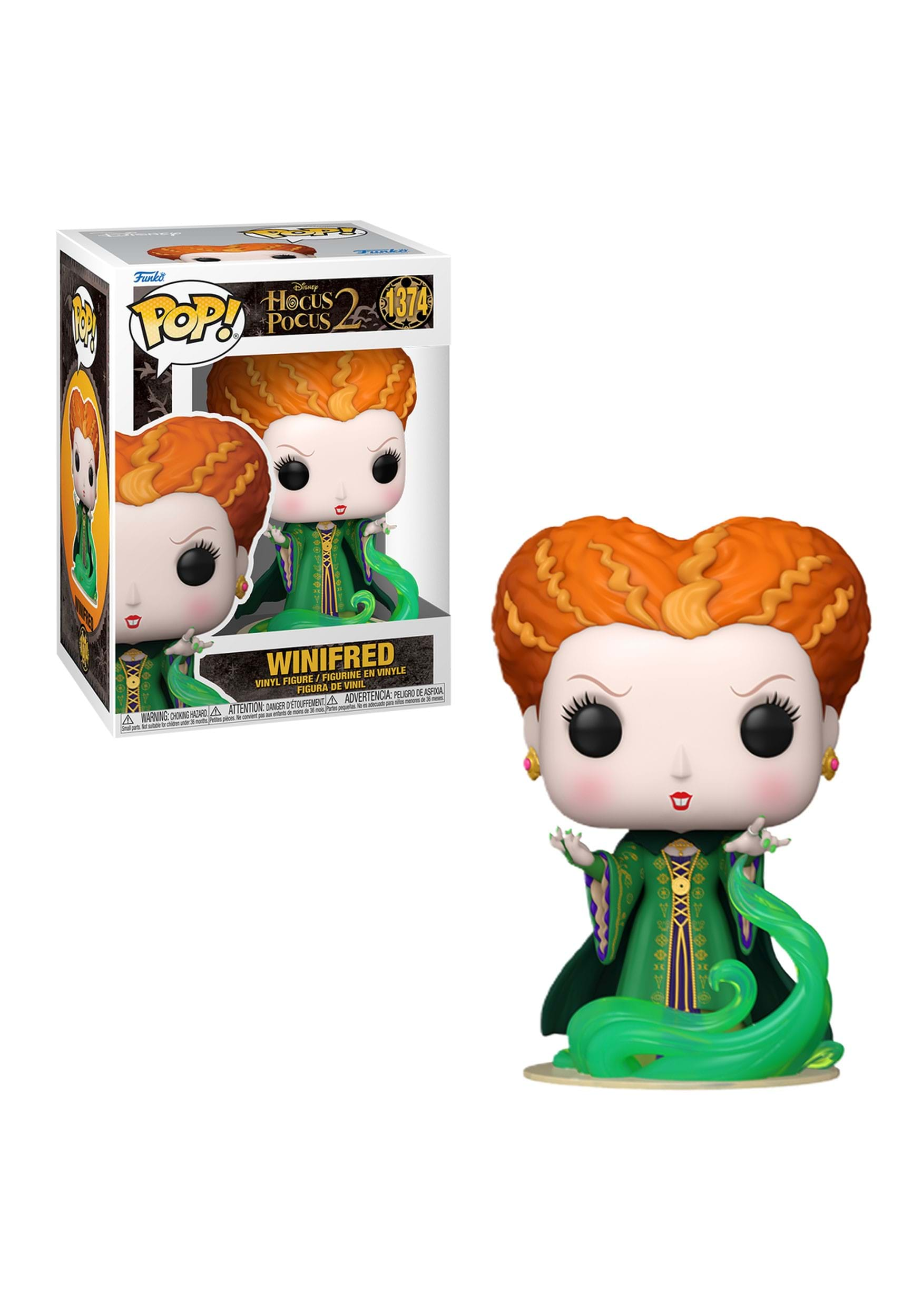 Funko POP! Disney: Hocus Pocus 2 - Winifred (Smoke) , Disney Funko