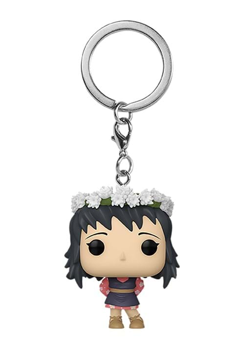 POP Keychain Demon Slayer Makomo Flower Headdress