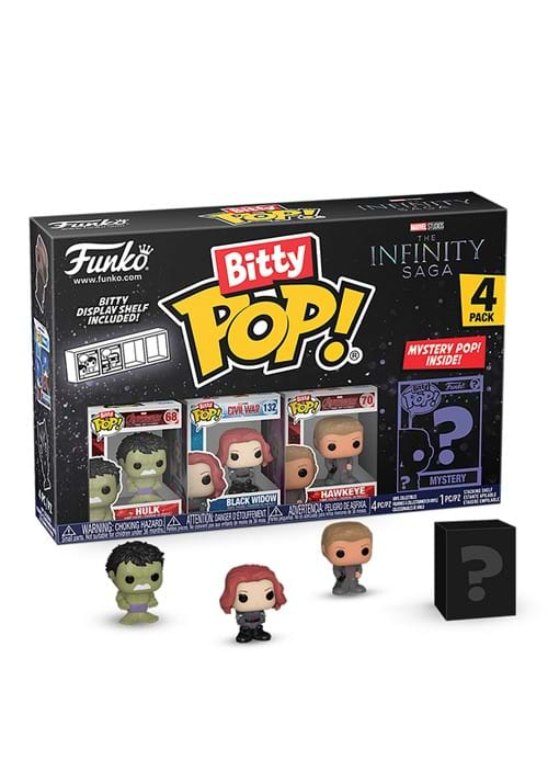 Bitty POP Marvel Hulk 4 Pack