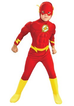 Child Deluxe Muscle Chest Flash Costume