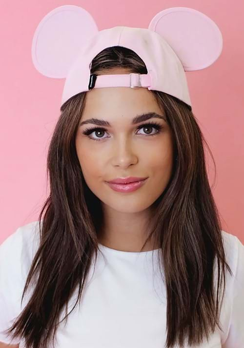 PINK MICKEY EAR HAT