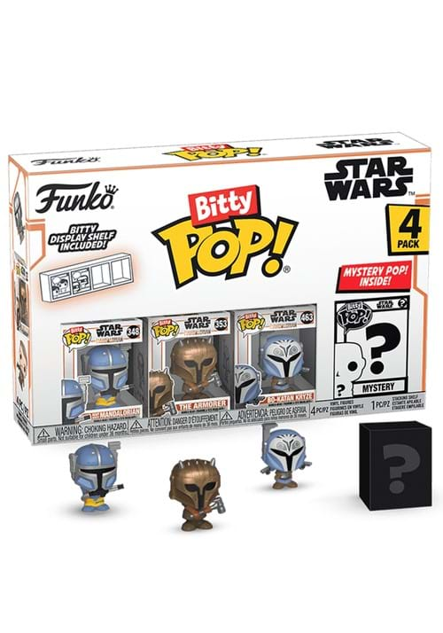 Bitty POP Mandalorian Heavy Mandalorian 4 Pack